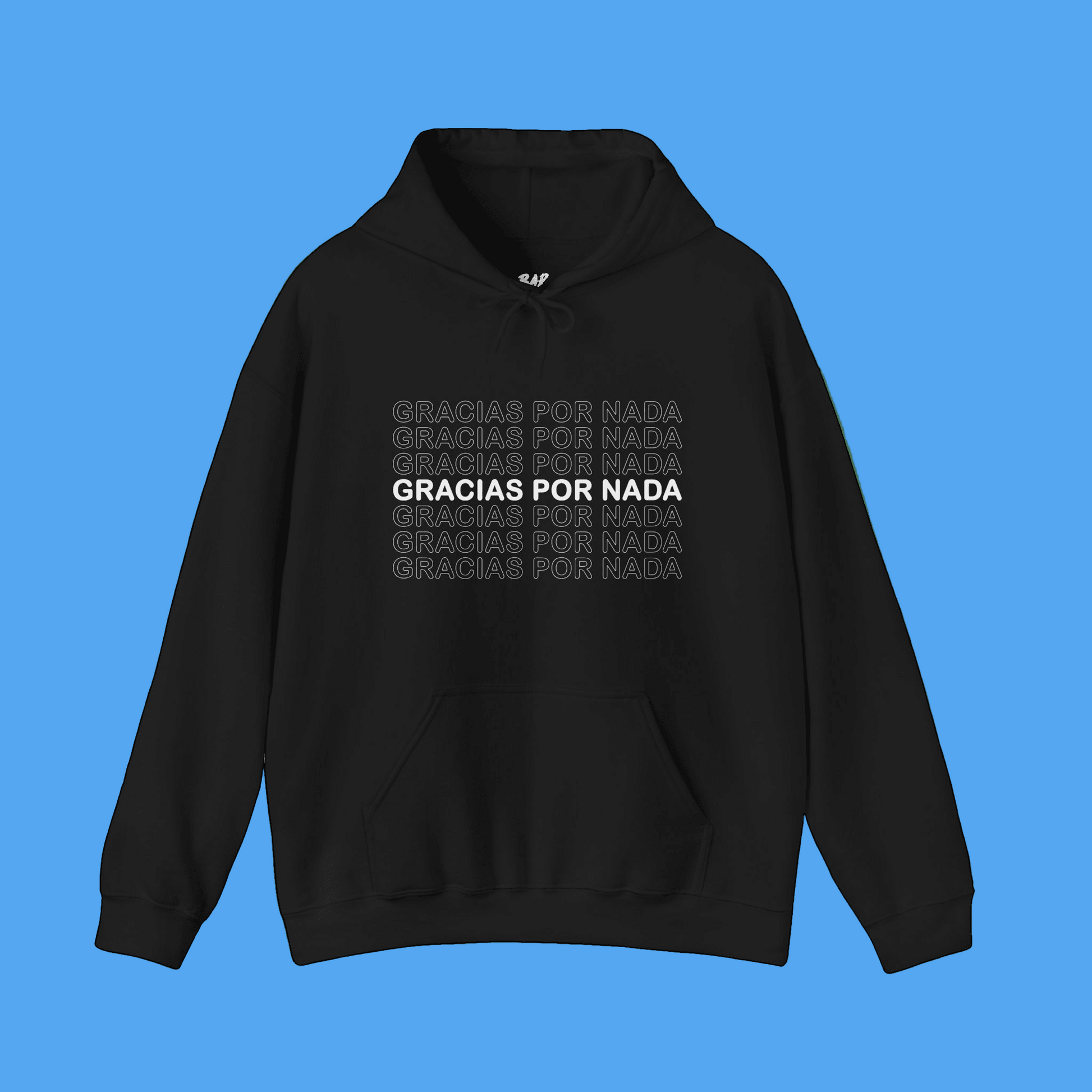 Most Wanted Tour - Gracias Por Nada Tour Dates Black Cotton Hoodie
