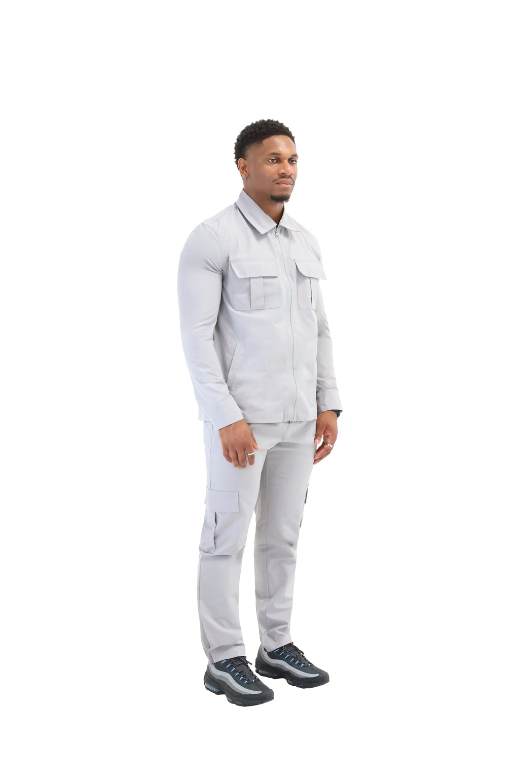 Cargo Utility Windbreaker Jacket