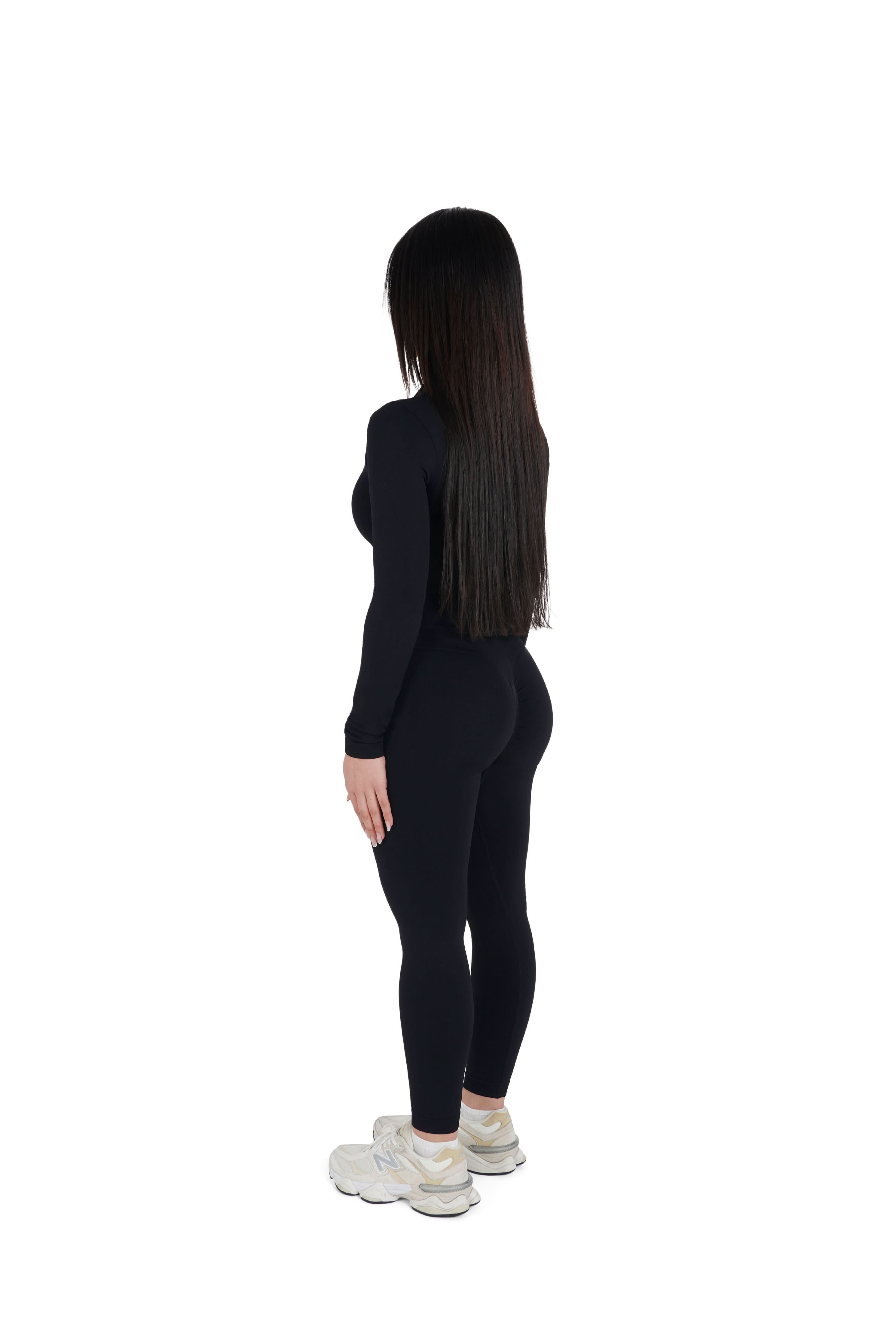 Seamless Cropped Zip Jacket