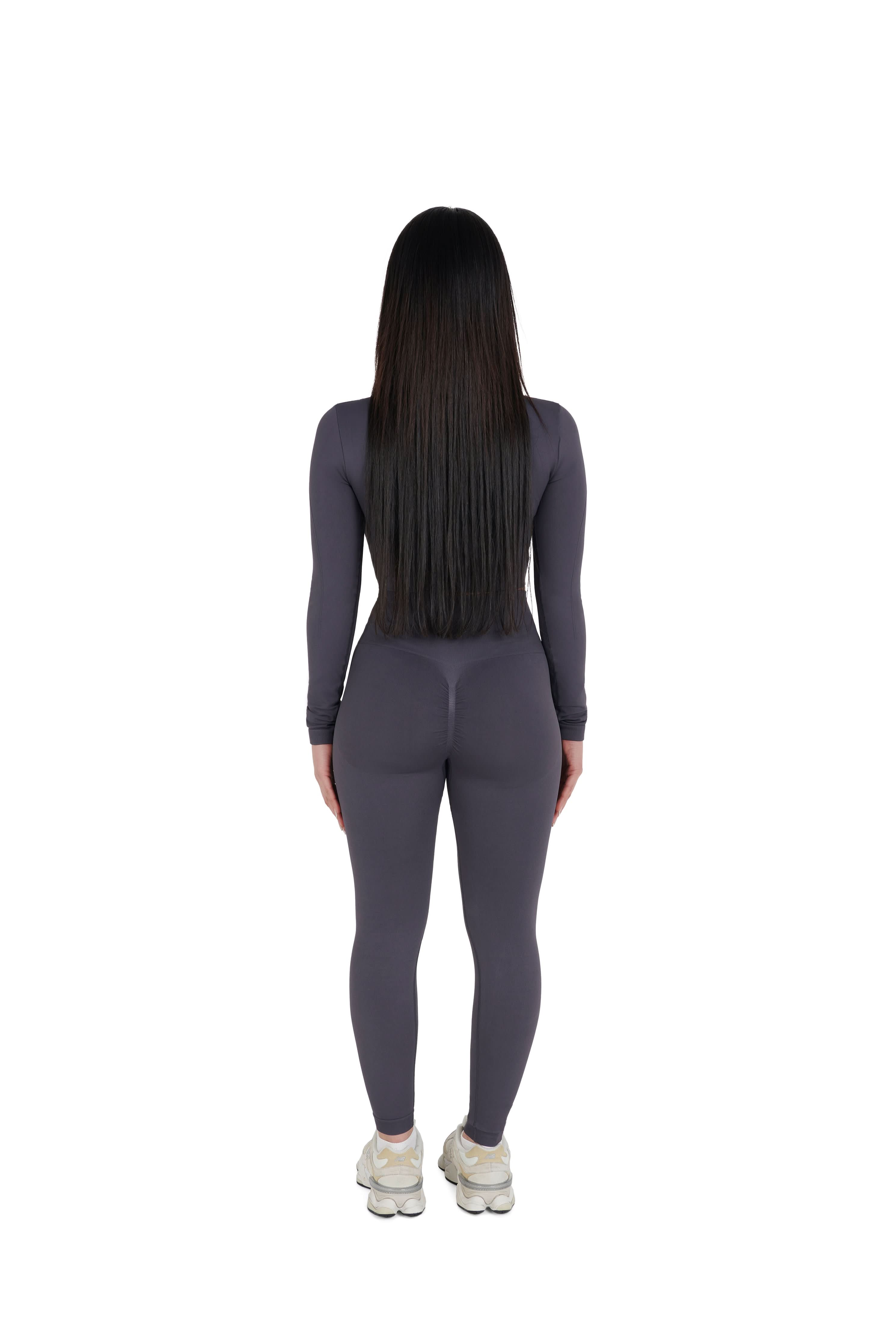 Seamless Cropped Zip Jacket