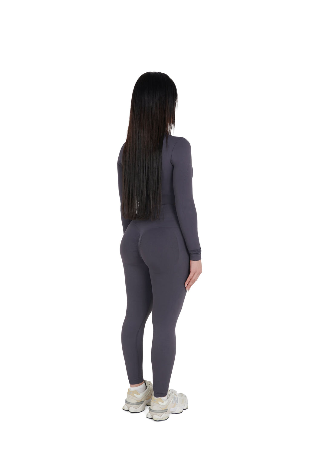 Seamless Cropped Zip Jacket