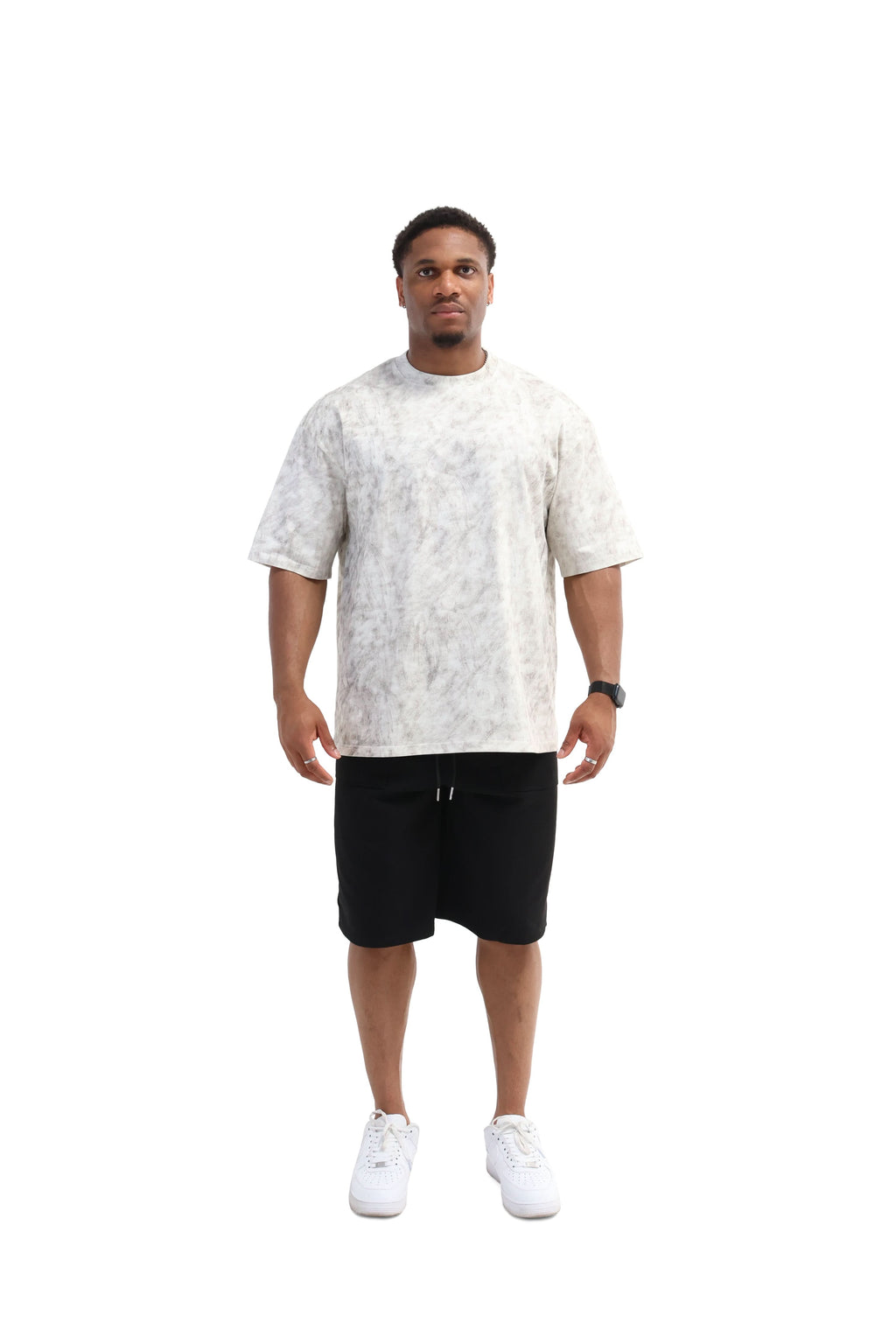 Grey Cloud Boxy Fit T-Shirt 260gsm