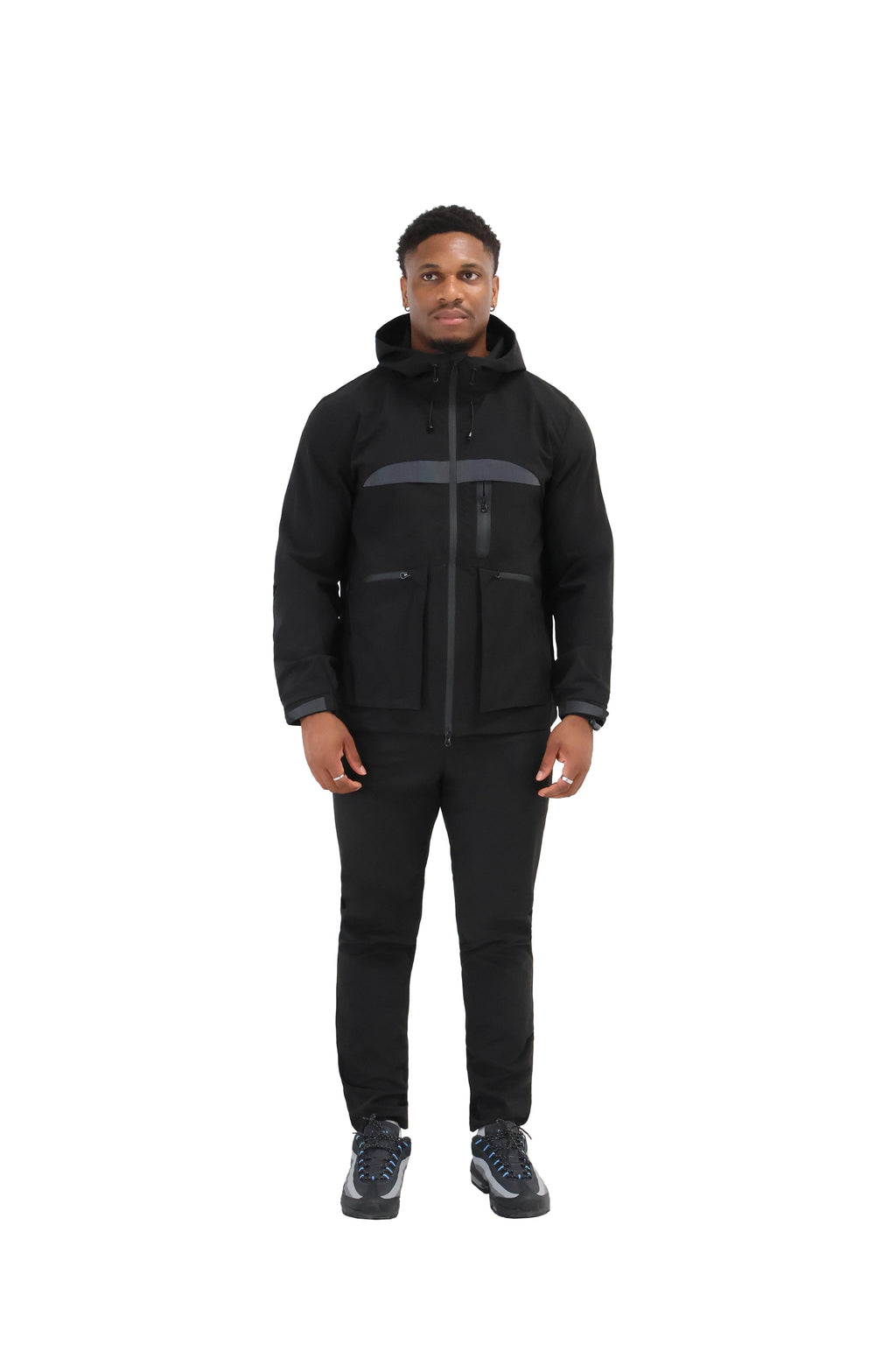 Iridescent Utility Shell Jacket