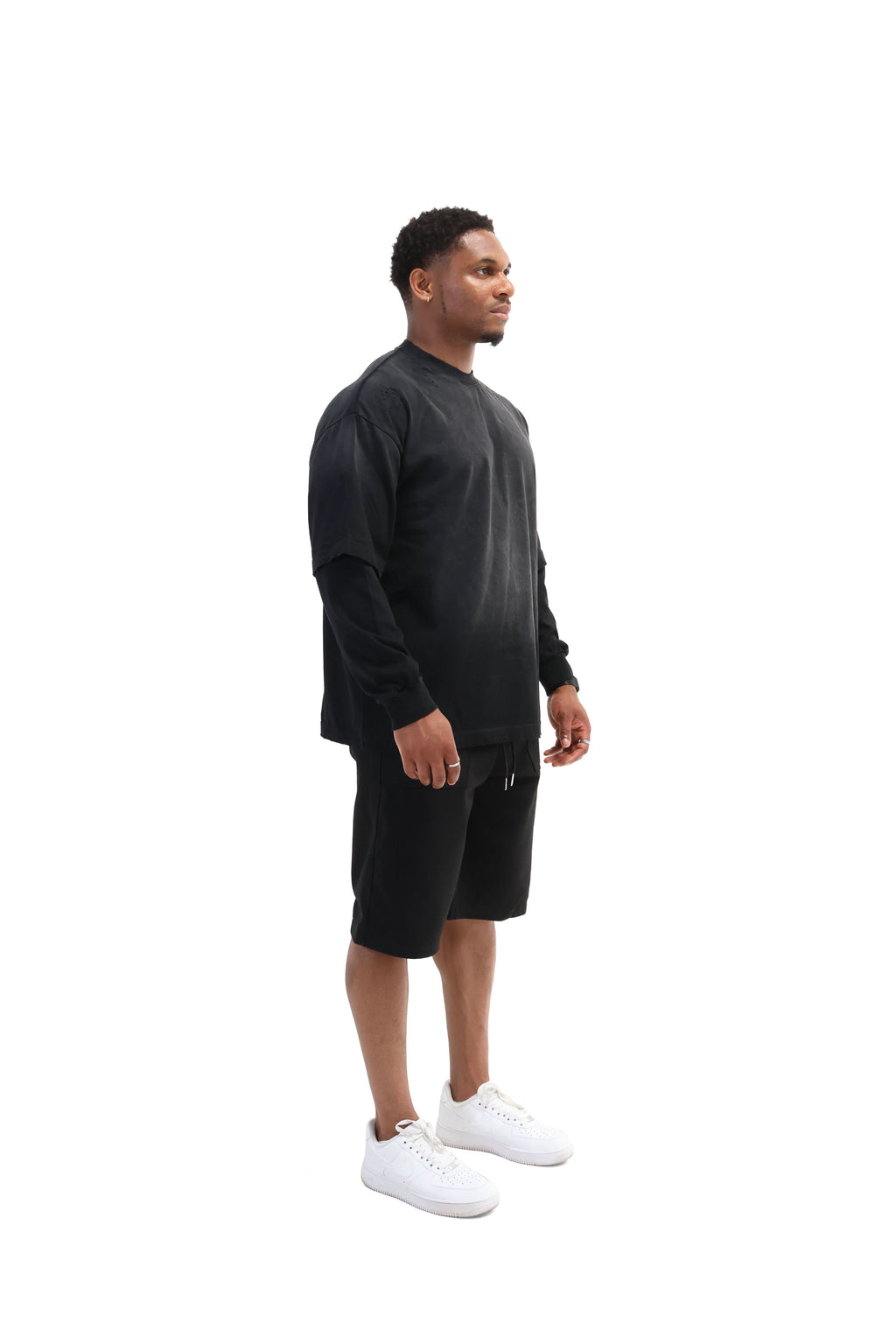 Layered Sunfade Boxy Fit Oversized T-Shirt 320gsm