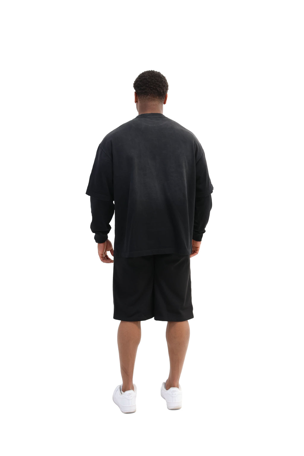 Layered Sunfade Boxy Fit Oversized T-Shirt 320gsm