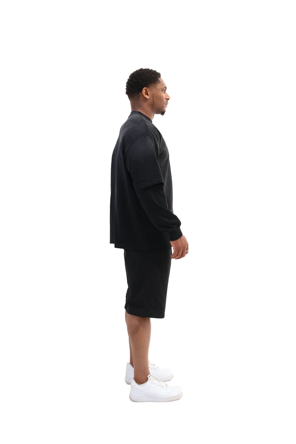 Layered Sunfade Boxy Fit Oversized T-Shirt 320gsm