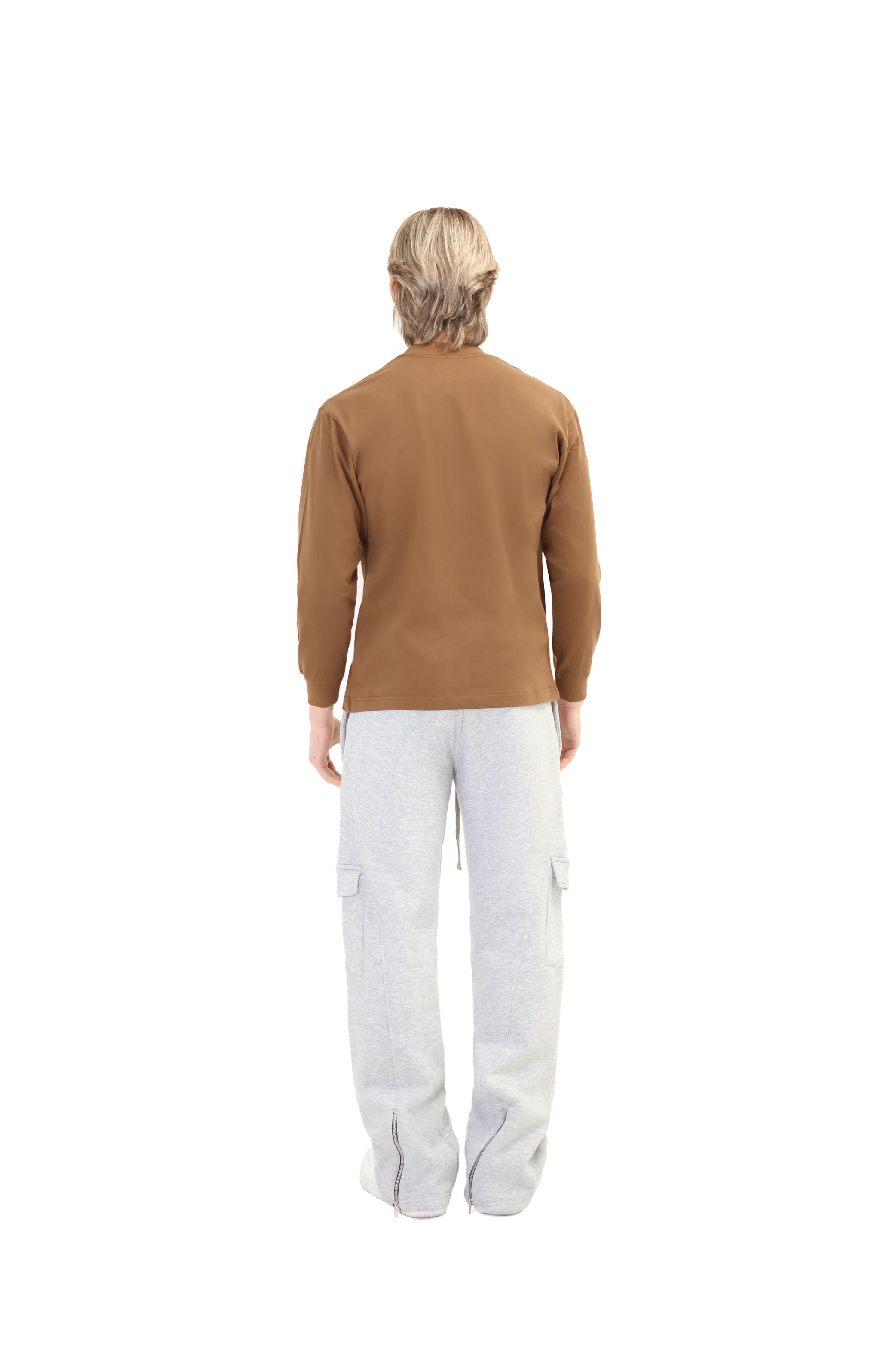 Long Sleeve T-shirts With Pocket 240GSM