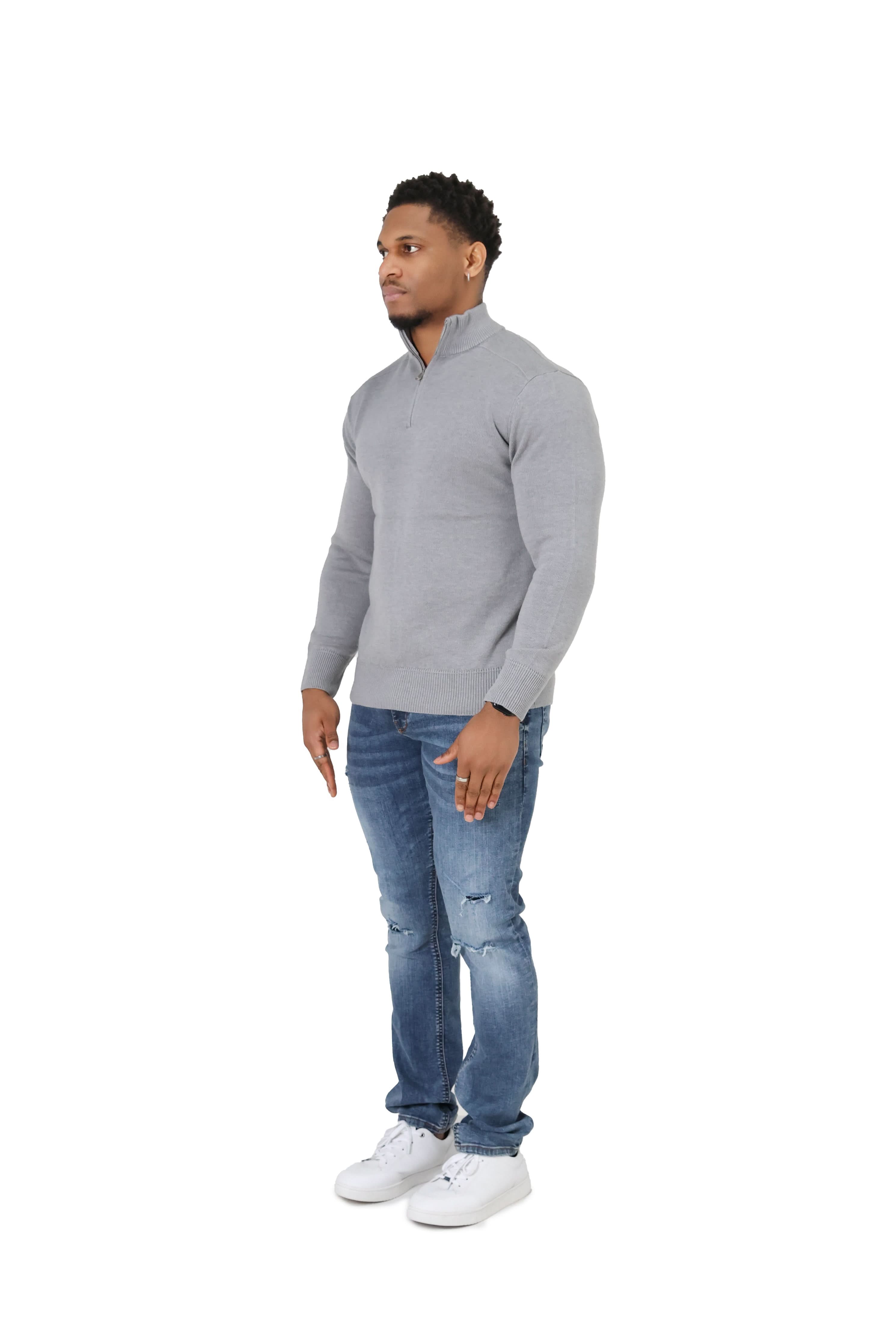 Luxury Silky Wool Knit Quarter Zip