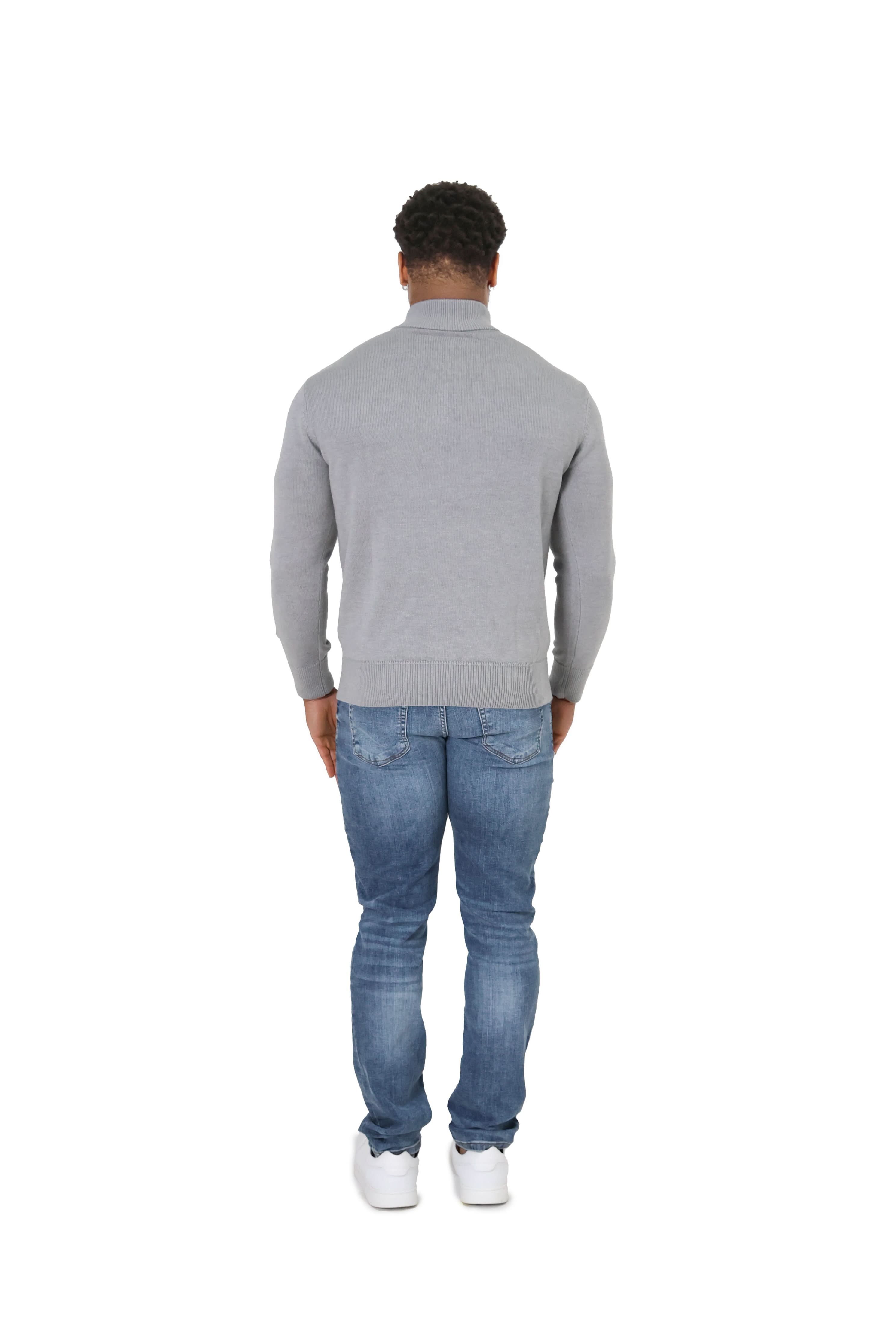 Luxury Silky Wool Knit Quarter Zip