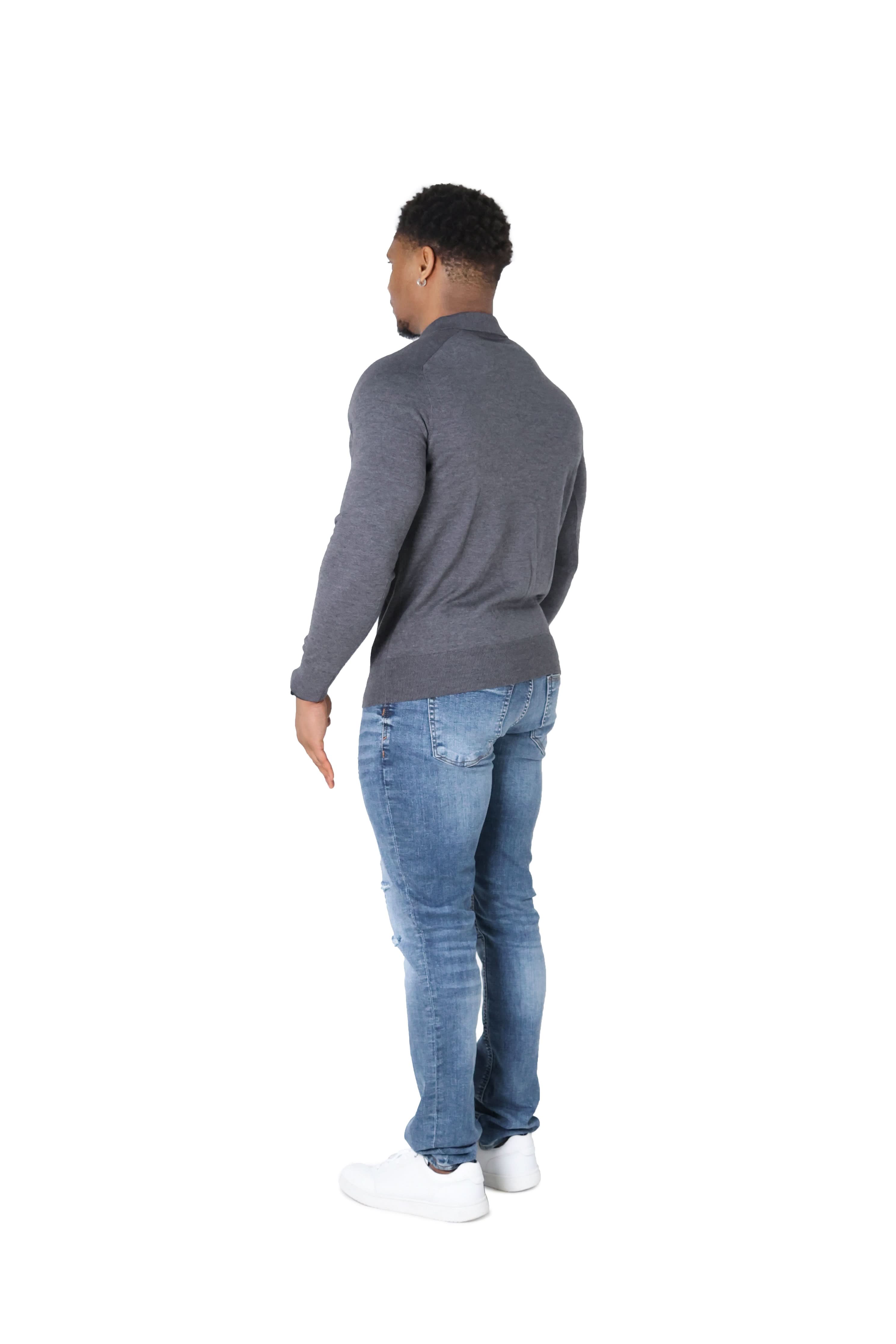 Luxury Silky Wool Knit Long Sleeve Poly Tops