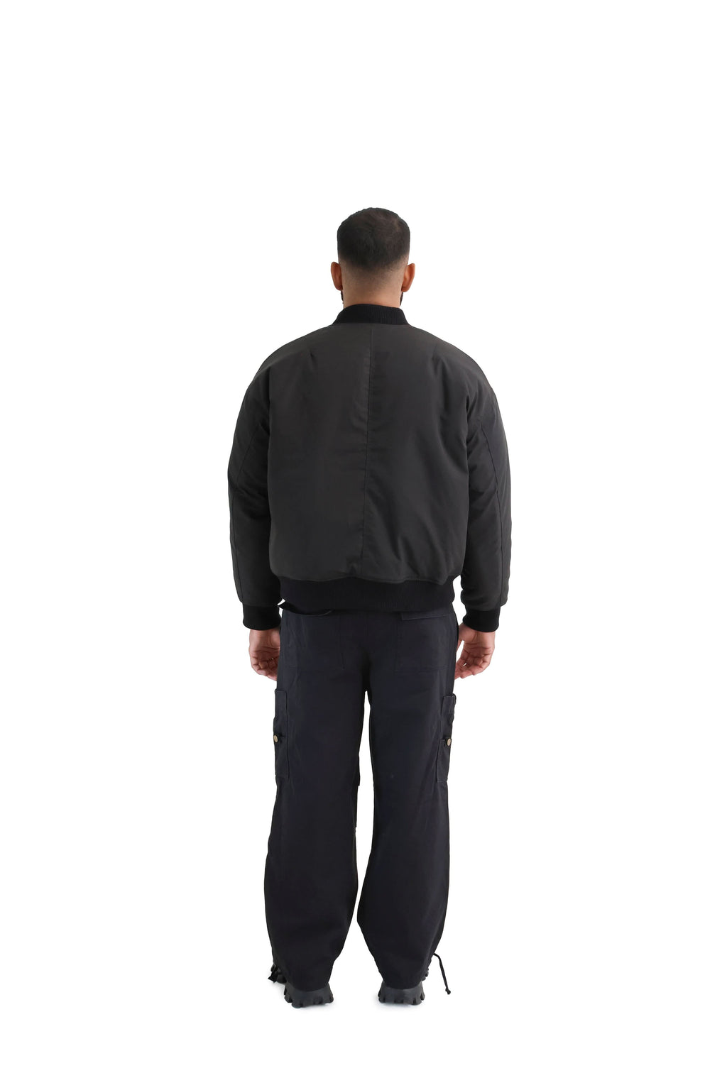 Cropped Bomber Jacket