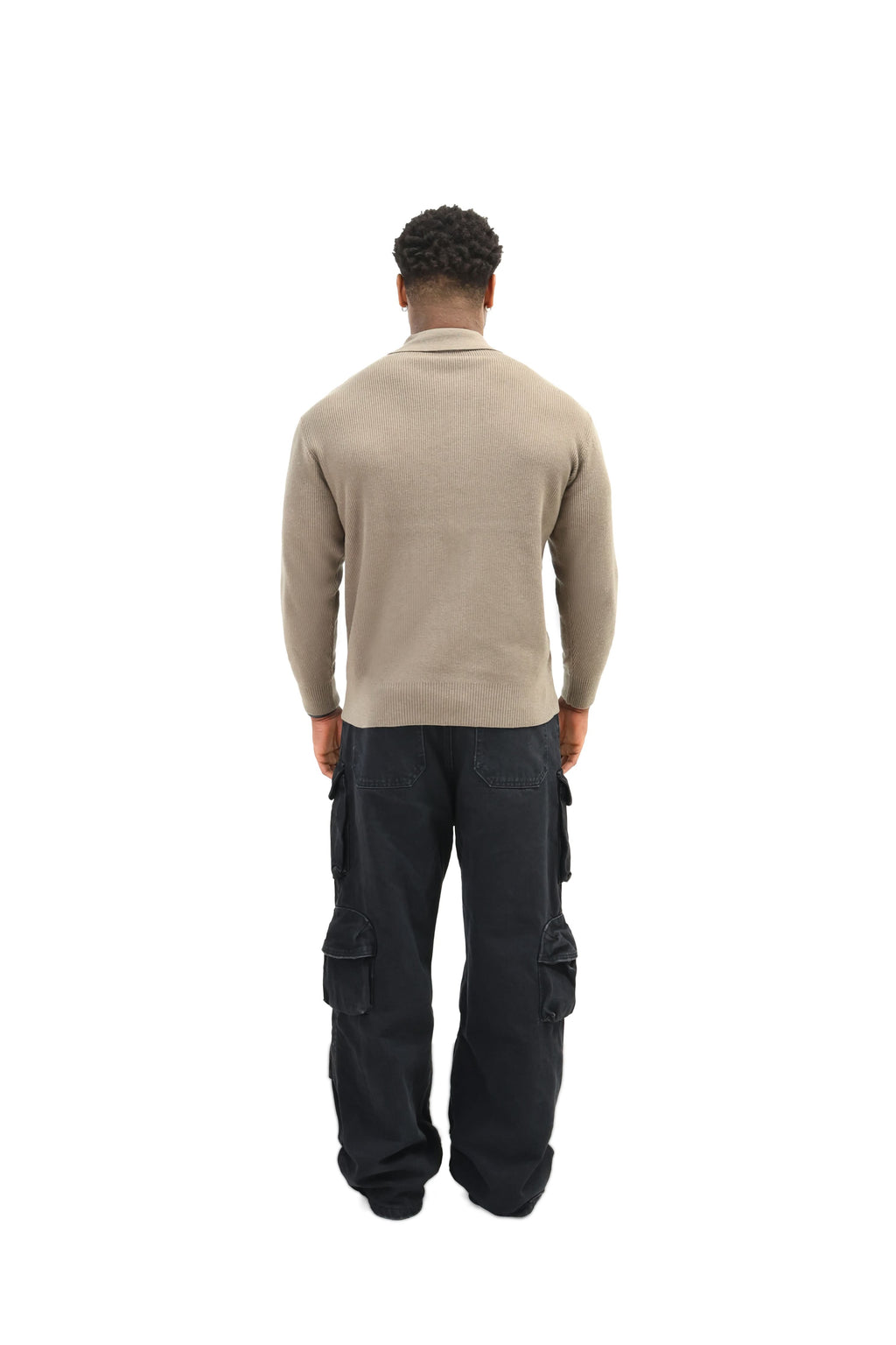 Luxury Silk Full Zip Wool Knit Jumpers