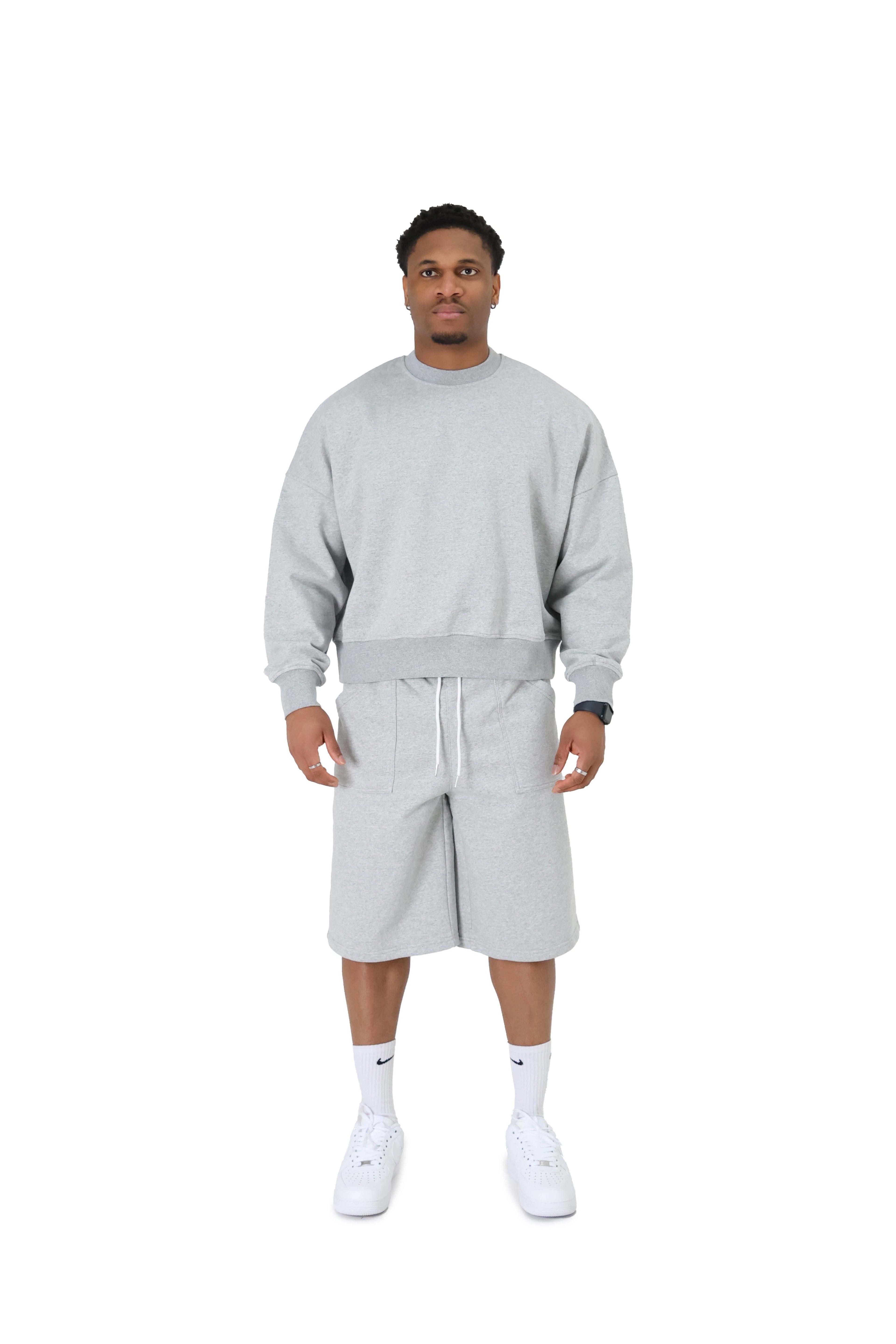 Cropped Oversized Sweater 350GSM