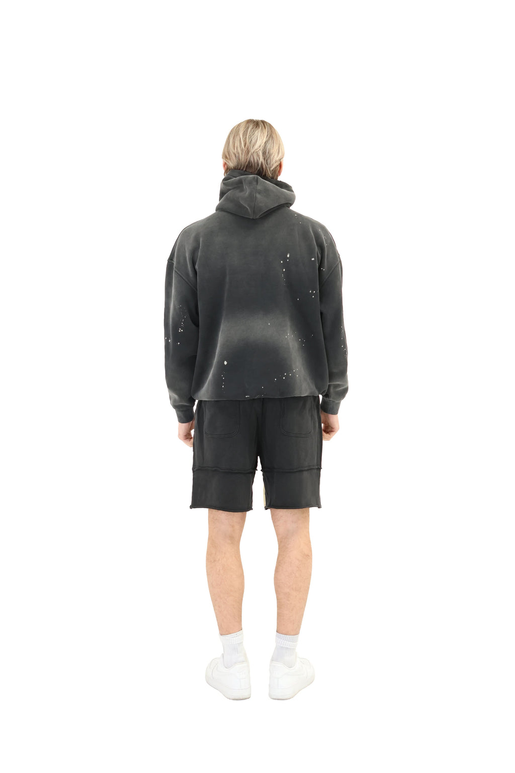 Oversized Distressed Shorts 420GSM