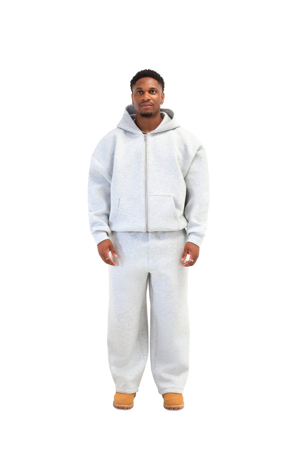 Scuba Oversized Zip Hoodies 450gsm