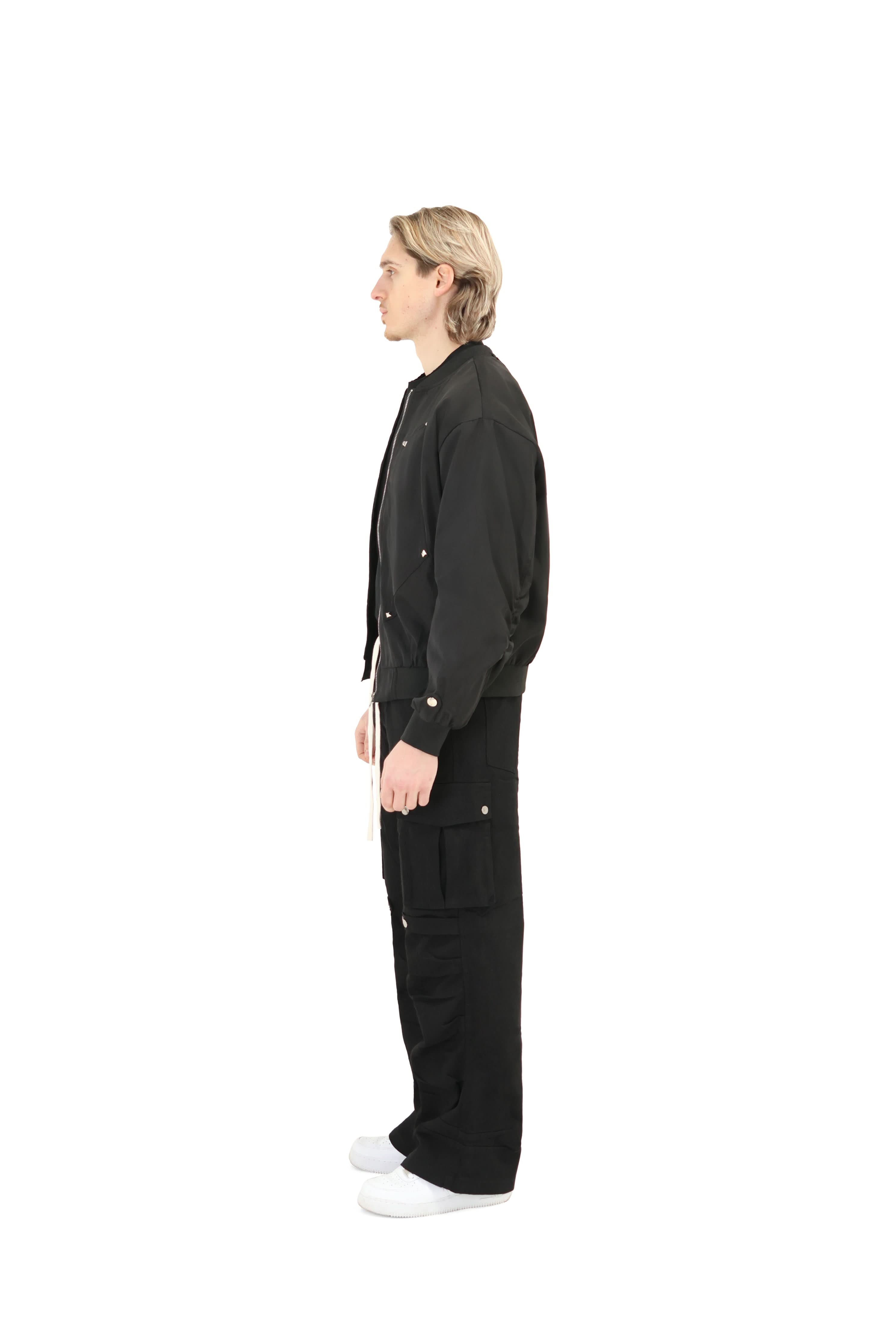 Studded Bomber Jacket