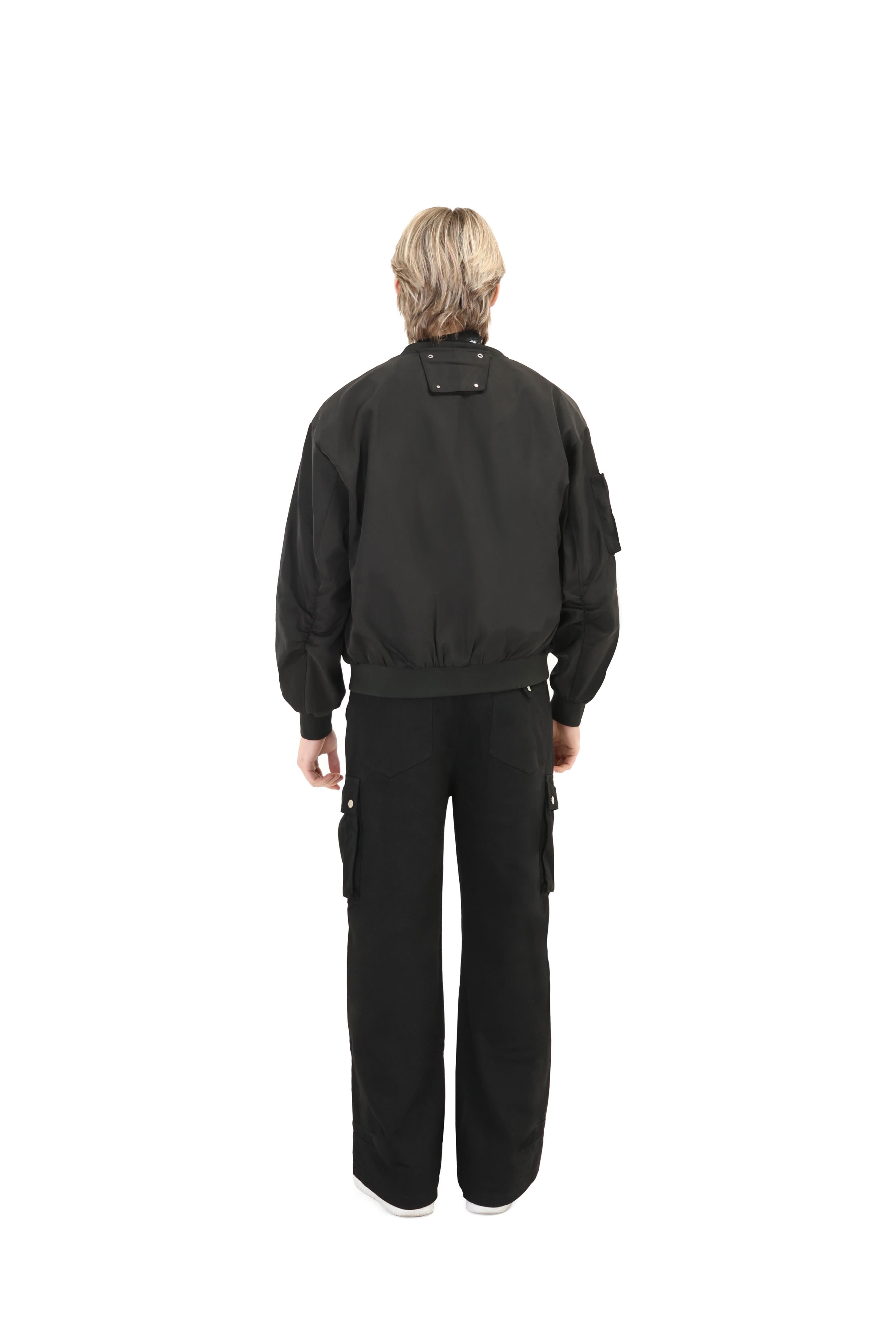 Studded Bomber Jacket