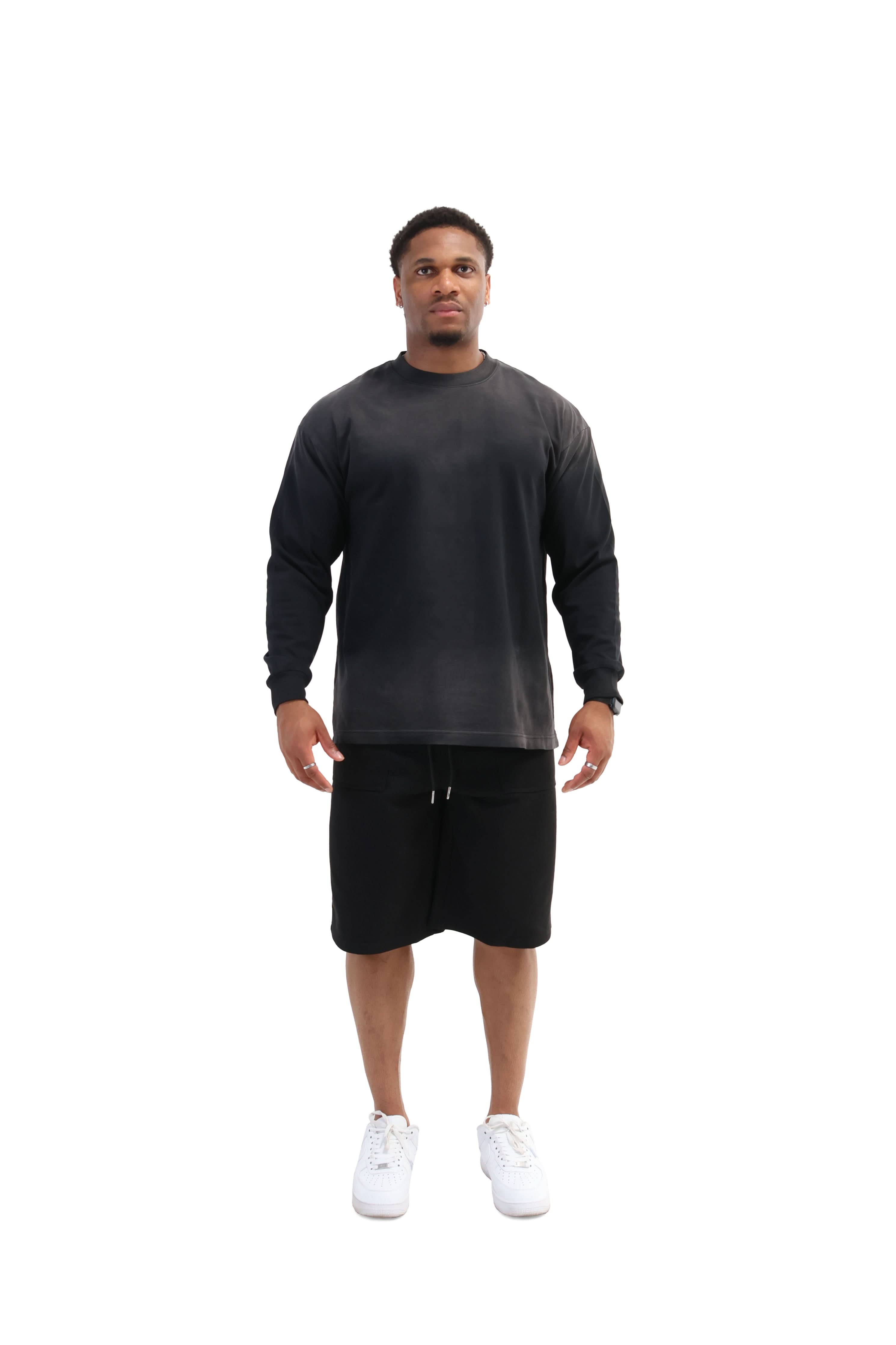 Sunfade Oversized Long Sleeve T-shirts 280GSM