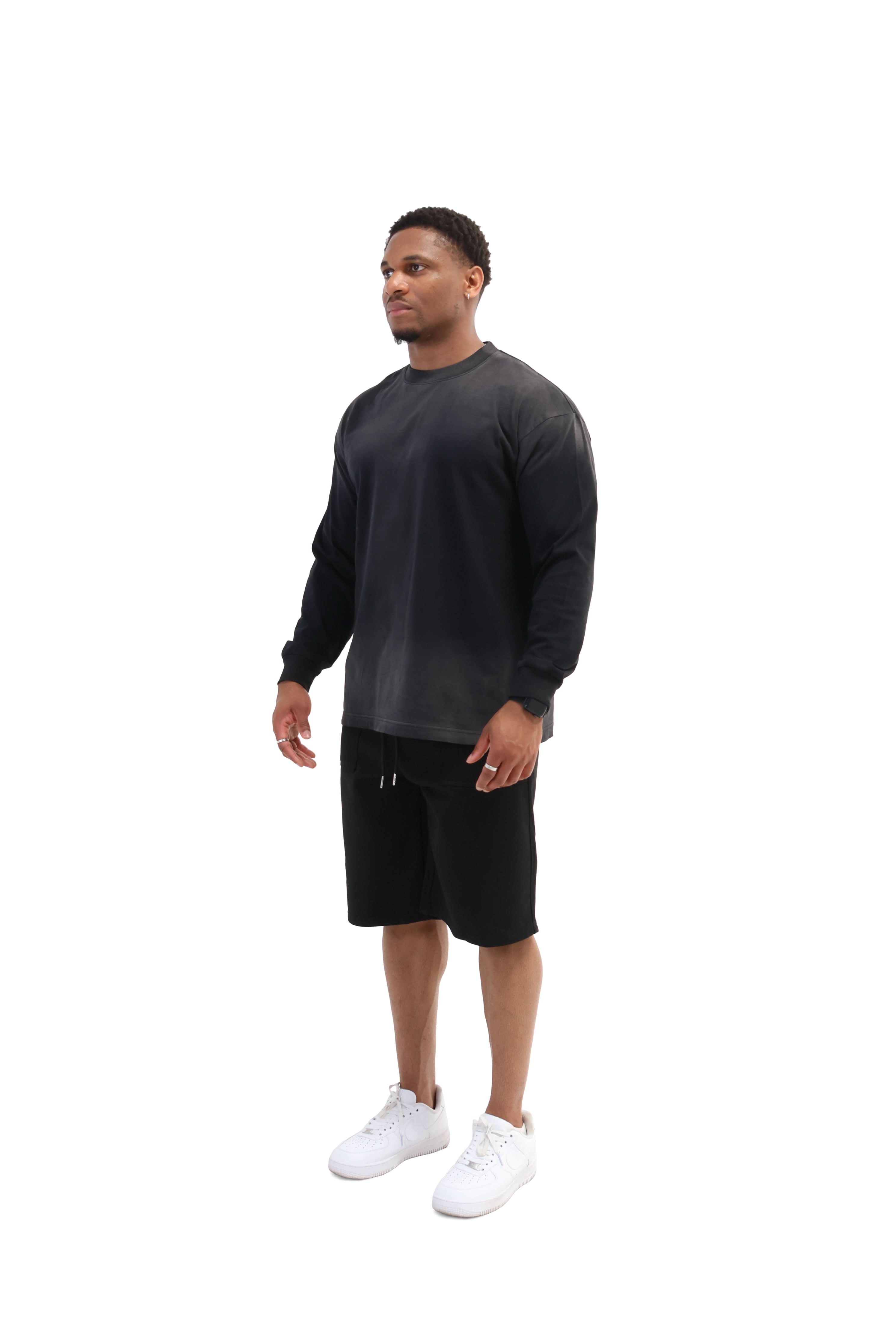 Sunfade Oversized Long Sleeve T-shirts 280GSM