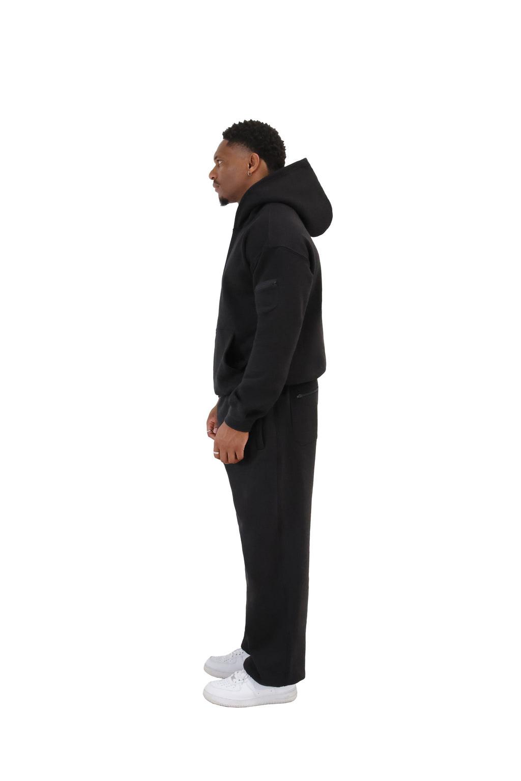 Wide Leg Cuffed Joggers 330gsm