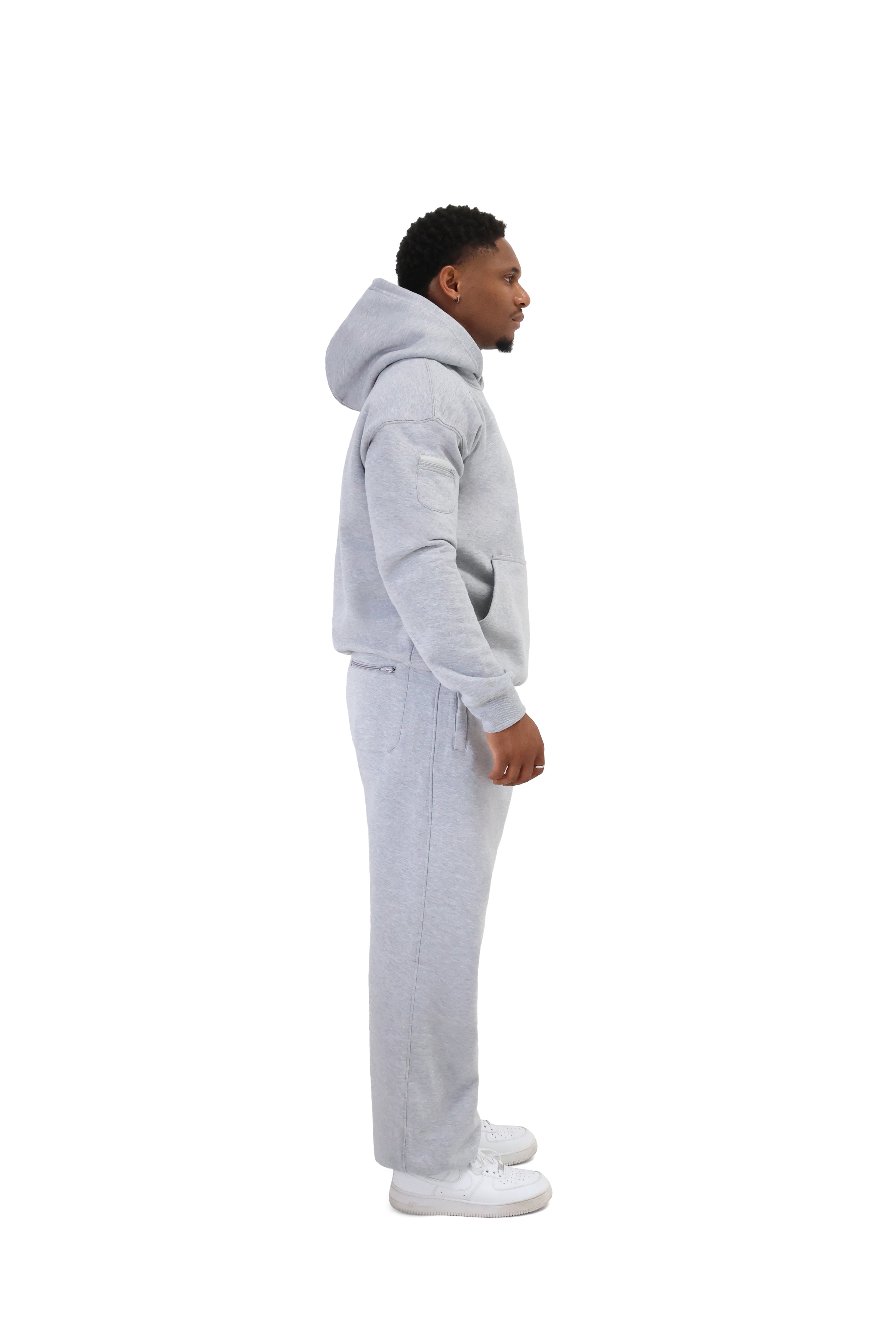 Wide Leg Cuffed Joggers 330gsm